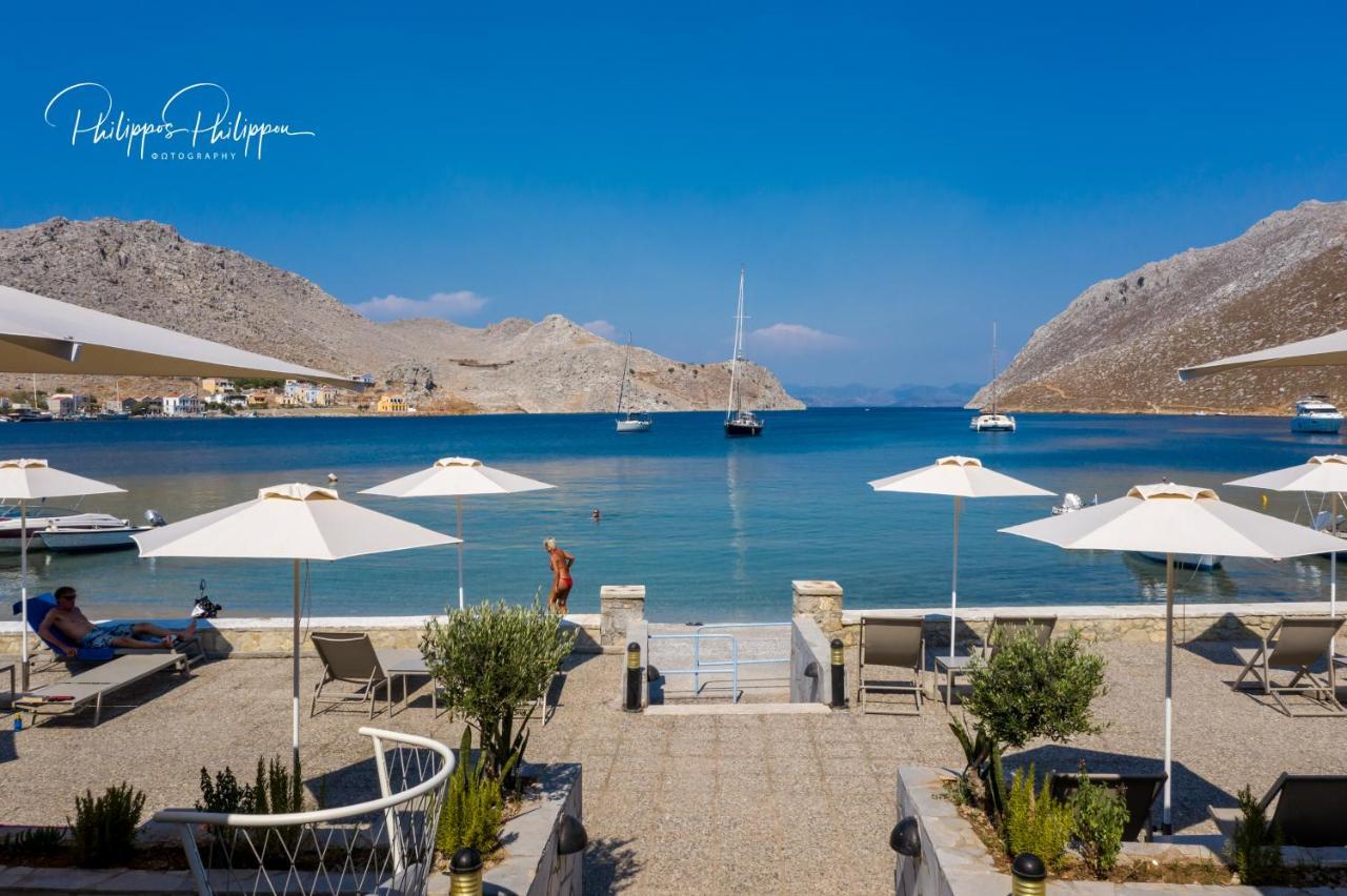 Pedi Beach Hotel Symi Exteriér fotografie
