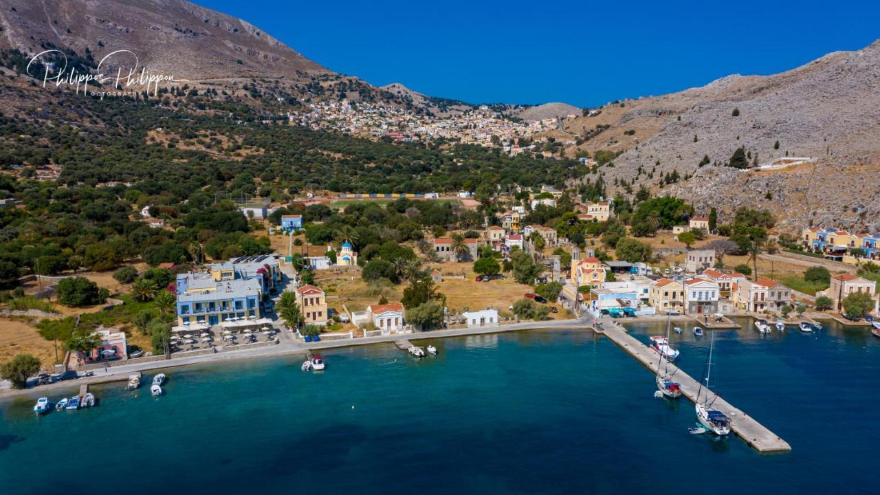 Pedi Beach Hotel Symi Exteriér fotografie
