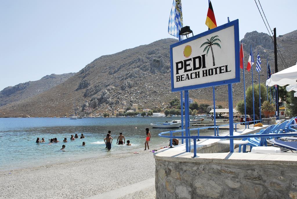 Pedi Beach Hotel Symi Exteriér fotografie